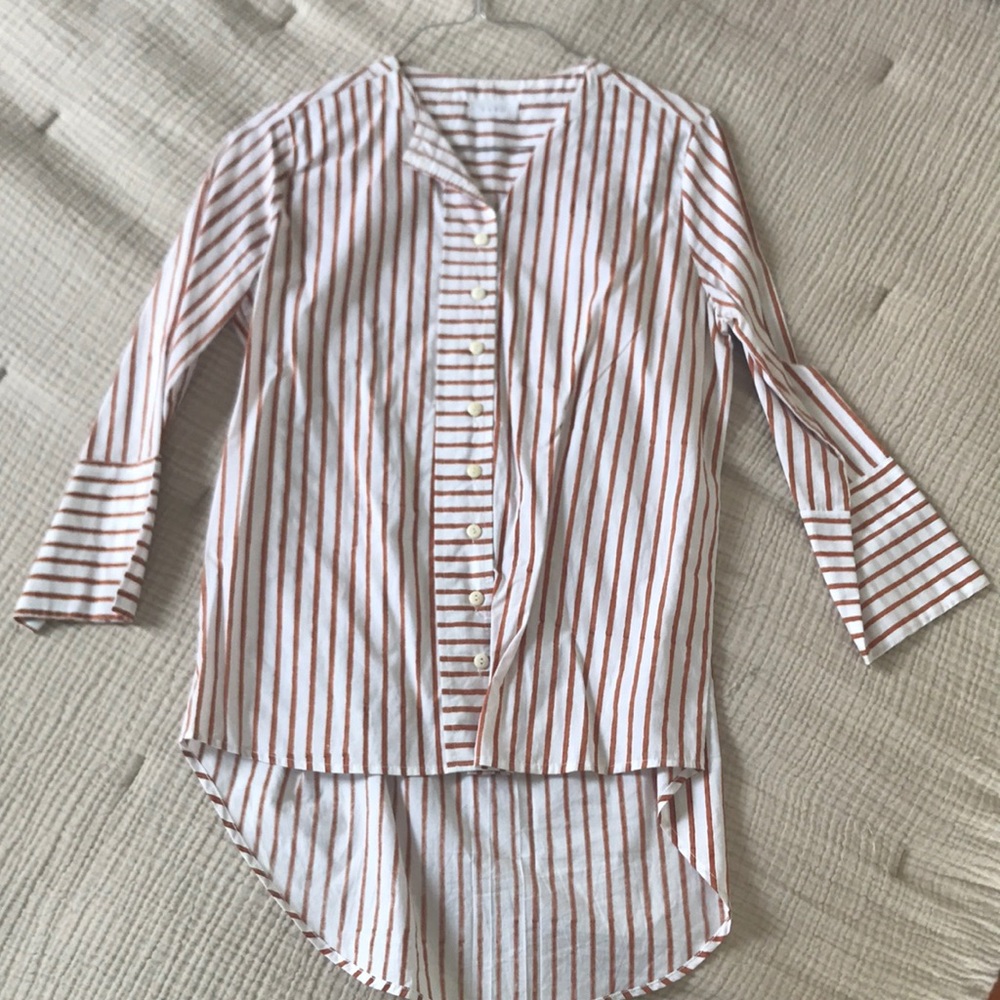 Karu Hand-Painted Striped Shirt